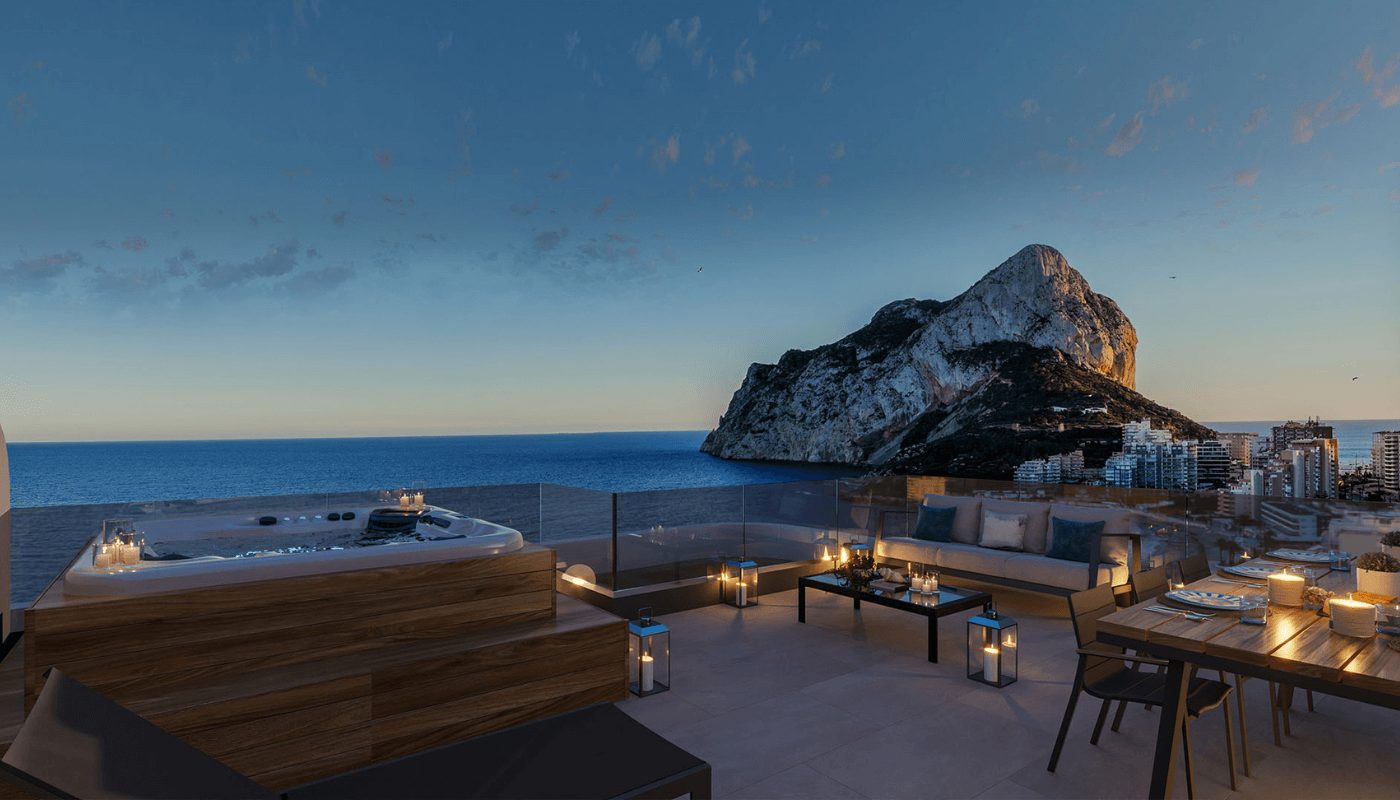 Apartamenty Azure Icons w Calpe — Calpe, zdjęcie 4 z 8