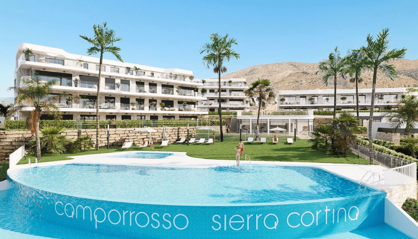 Apartamenty Camporrosso Sierra Cortina w Finestrat — Finestrat