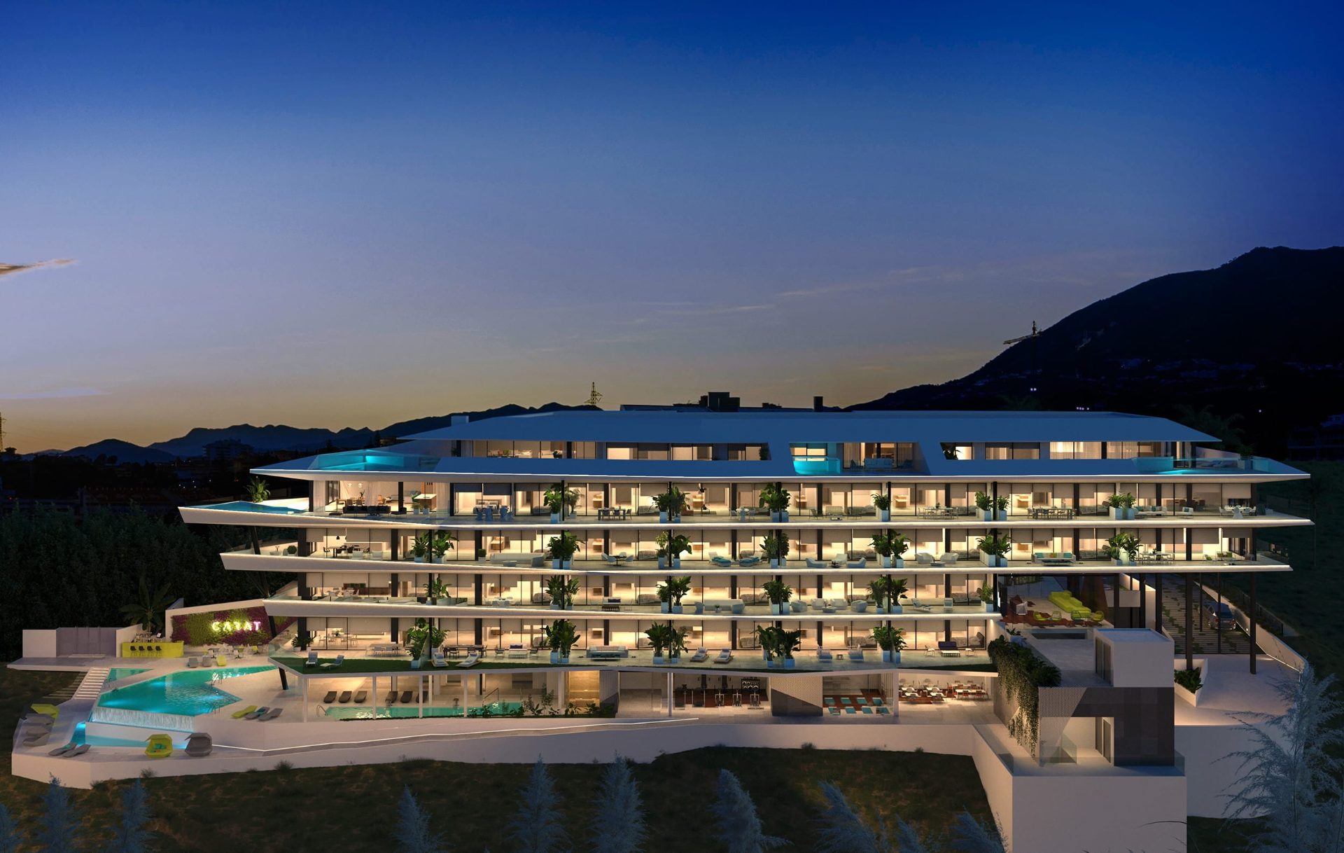 Apartamenty Carat Sky Villas w El Higuerón — Fuengirola, zdjęcie 6 z 16