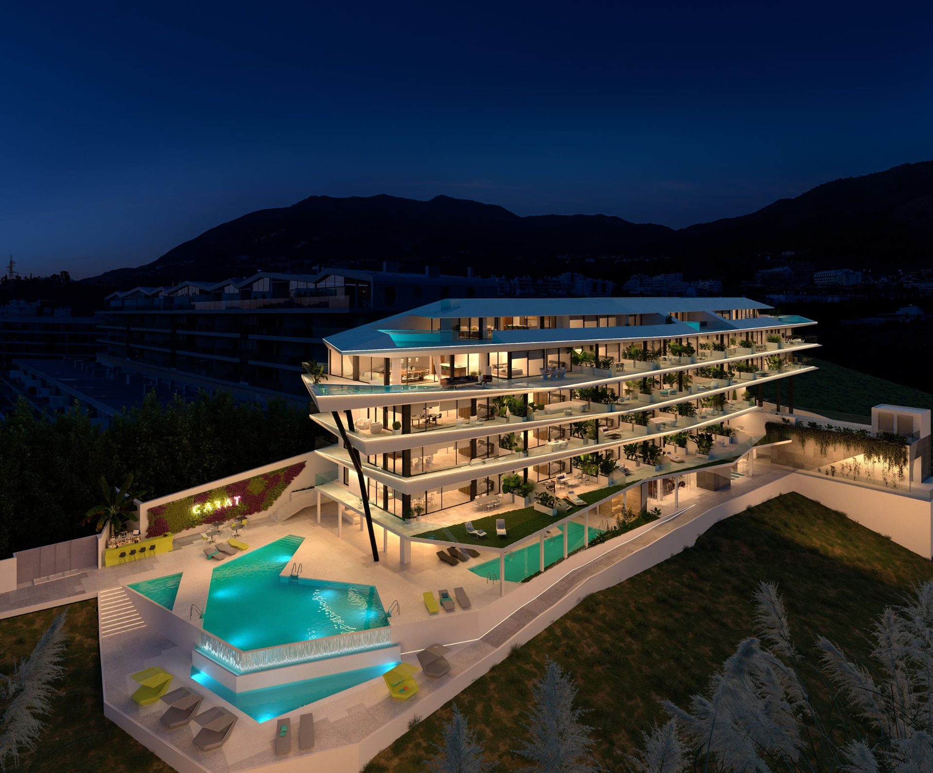 Apartamenty Carat Sky Villas w El Higuerón — Fuengirola, zdjęcie 7 z 16