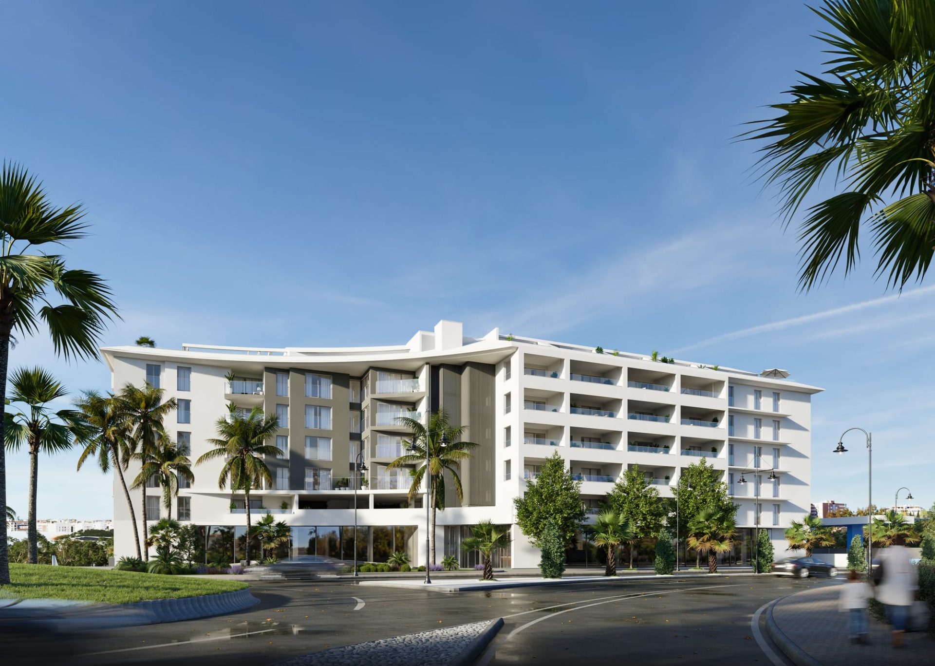 Apartamenty Edificio Santa Elena w centrum Fuengiroli — Fuengirola