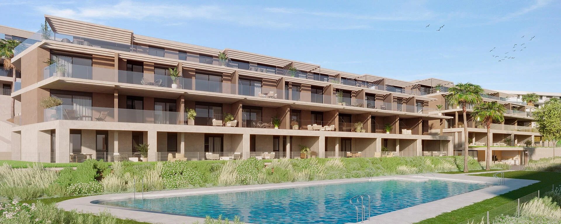 Apartamenty Etherna II (Valle Romano) w Esteponie — Estepona
