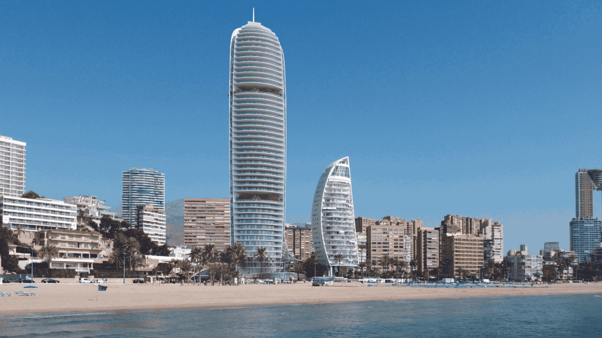 Luksusowe apartamenty Gran Delfin w Benidorm — Benidorm