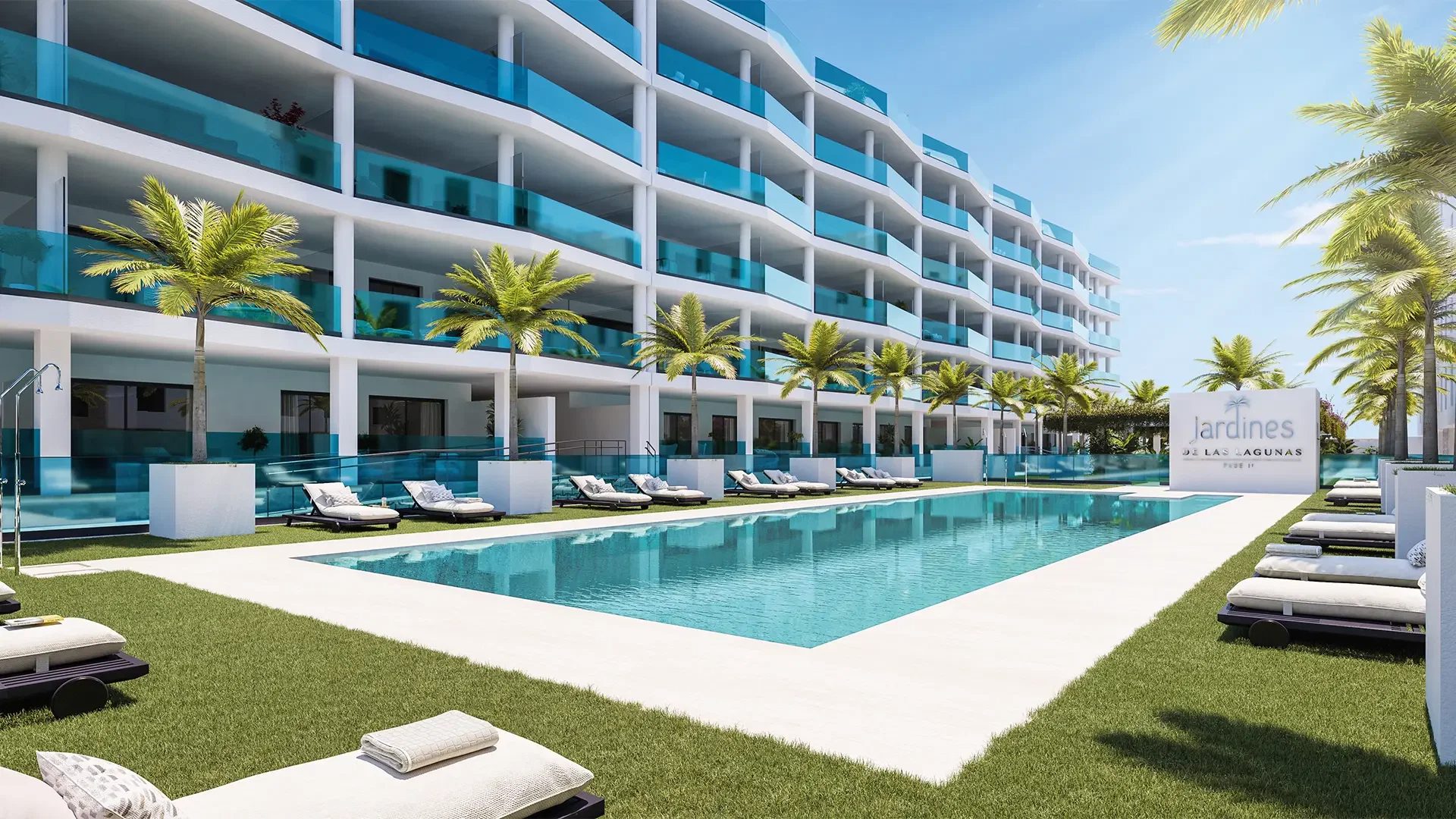 Apartamenty Jardines de las Lagunas II w Mijas Costa — Mijas