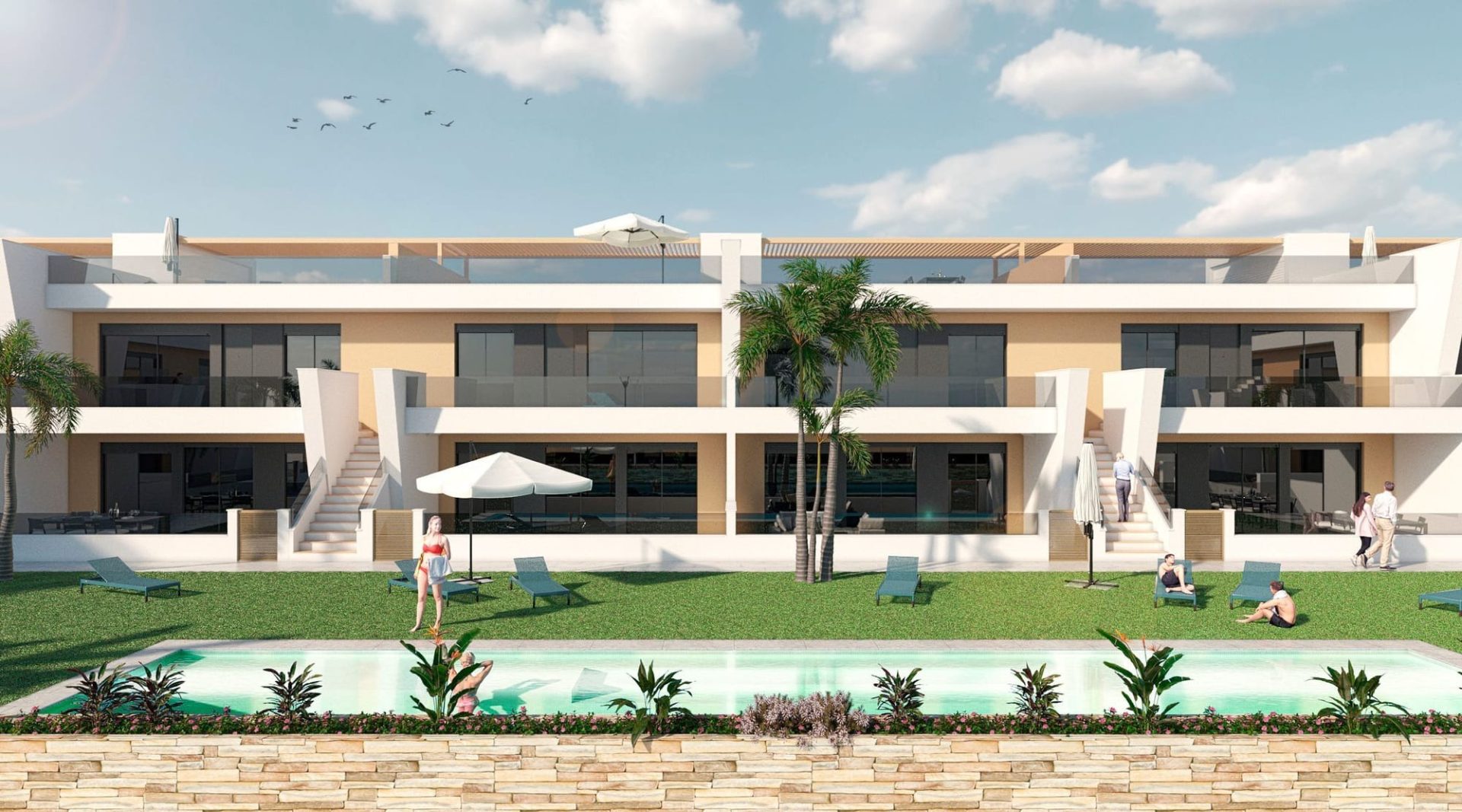 Bungalowy La Llana Beach & City w San Pedro del Pinatar — San Pedro del Pinatar