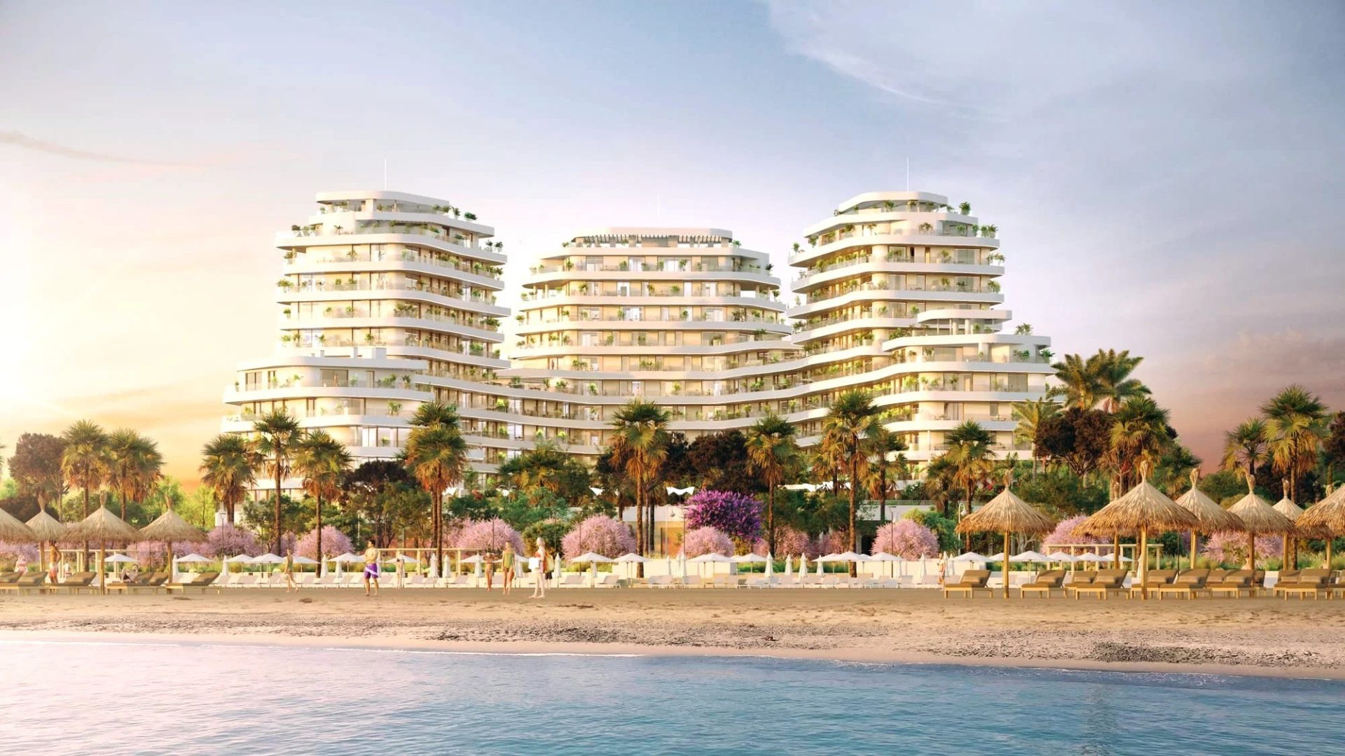 Apartamenty Térmica Beach przy 1. linii brzegowej w Maladze — Malaga
