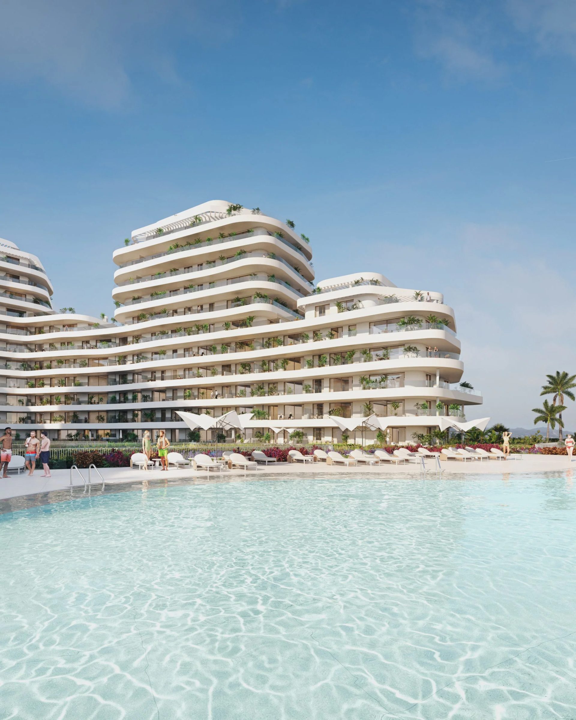 Apartamenty Térmica Beach przy 1. linii brzegowej w Maladze — Malaga, zdjęcie 5 z 12