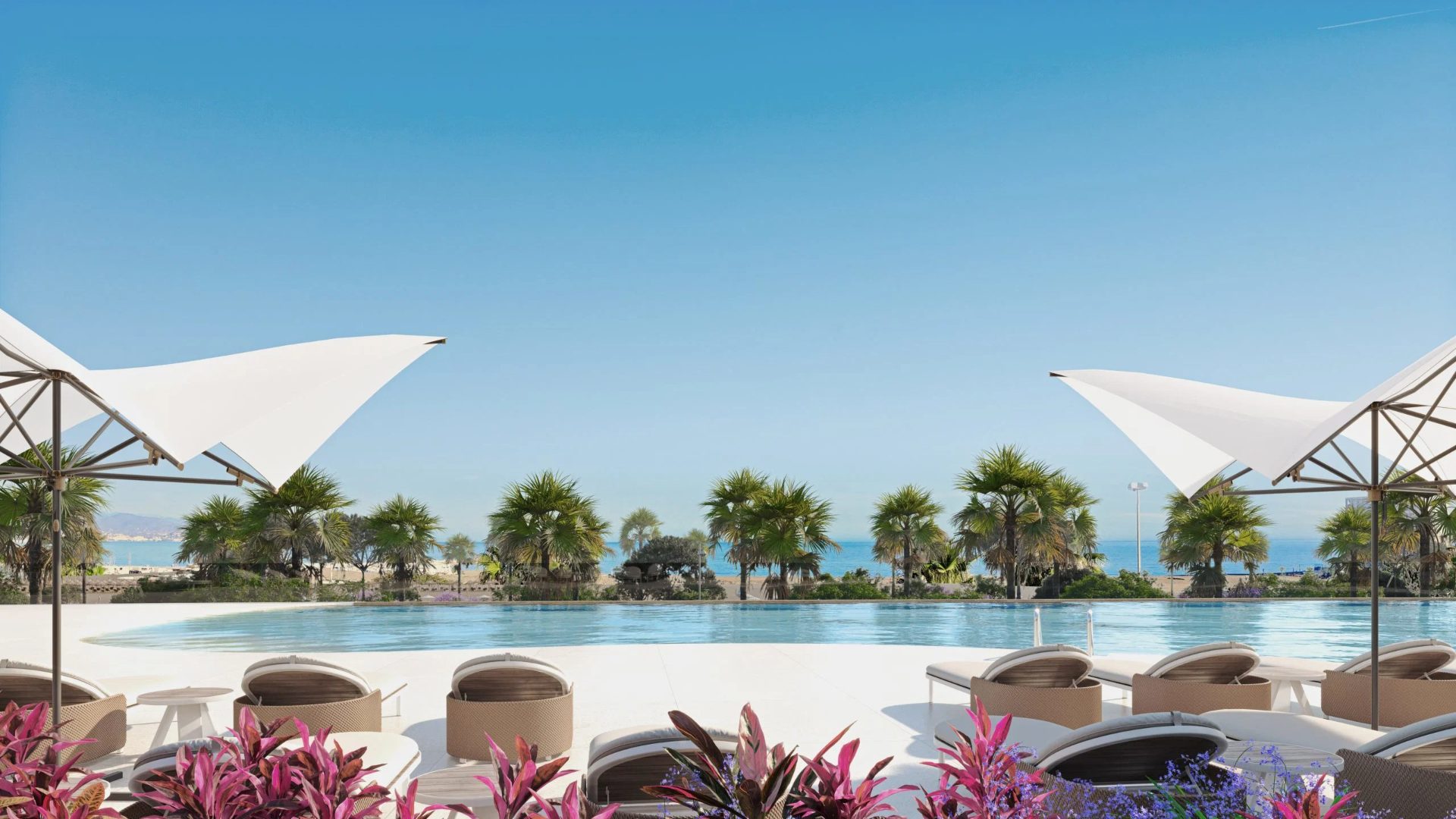 Apartamenty Térmica Beach przy 1. linii brzegowej w Maladze — Malaga, zdjęcie 6 z 12