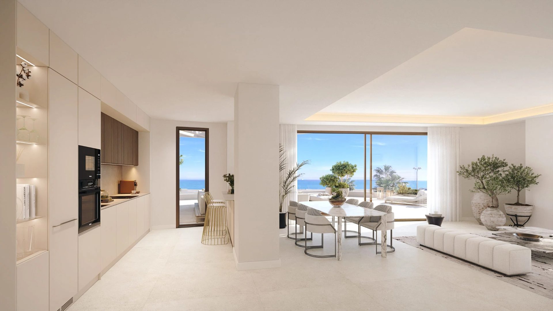 Apartamenty Térmica Beach przy 1. linii brzegowej w Maladze — Malaga, zdjęcie 8 z 12