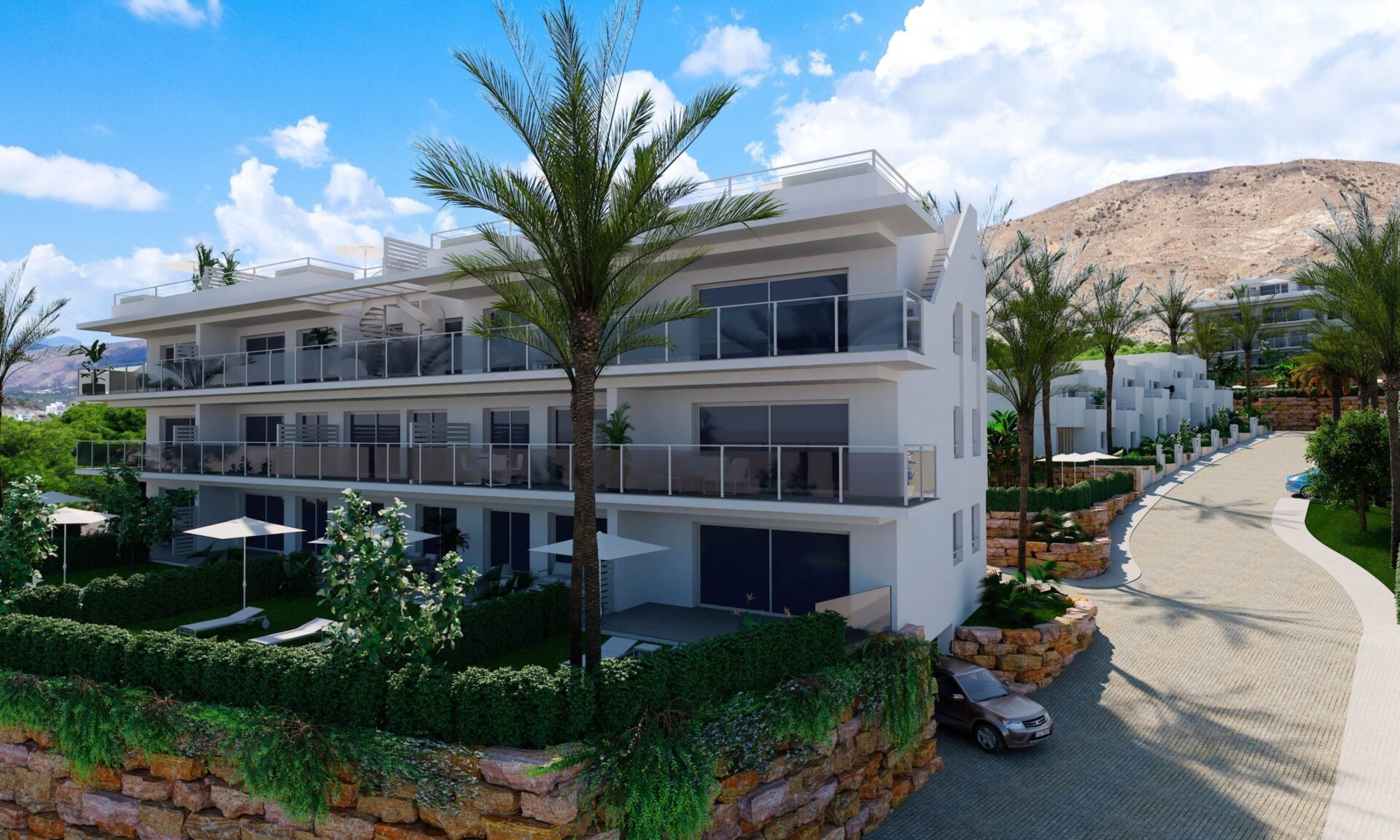 Apartamenty Salamandra w Finestrat — Finestrat