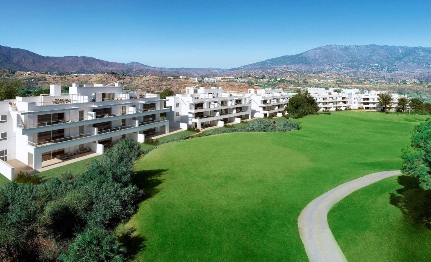 Apartamenty Solana Village w La Cala Golf Resort — Mijas