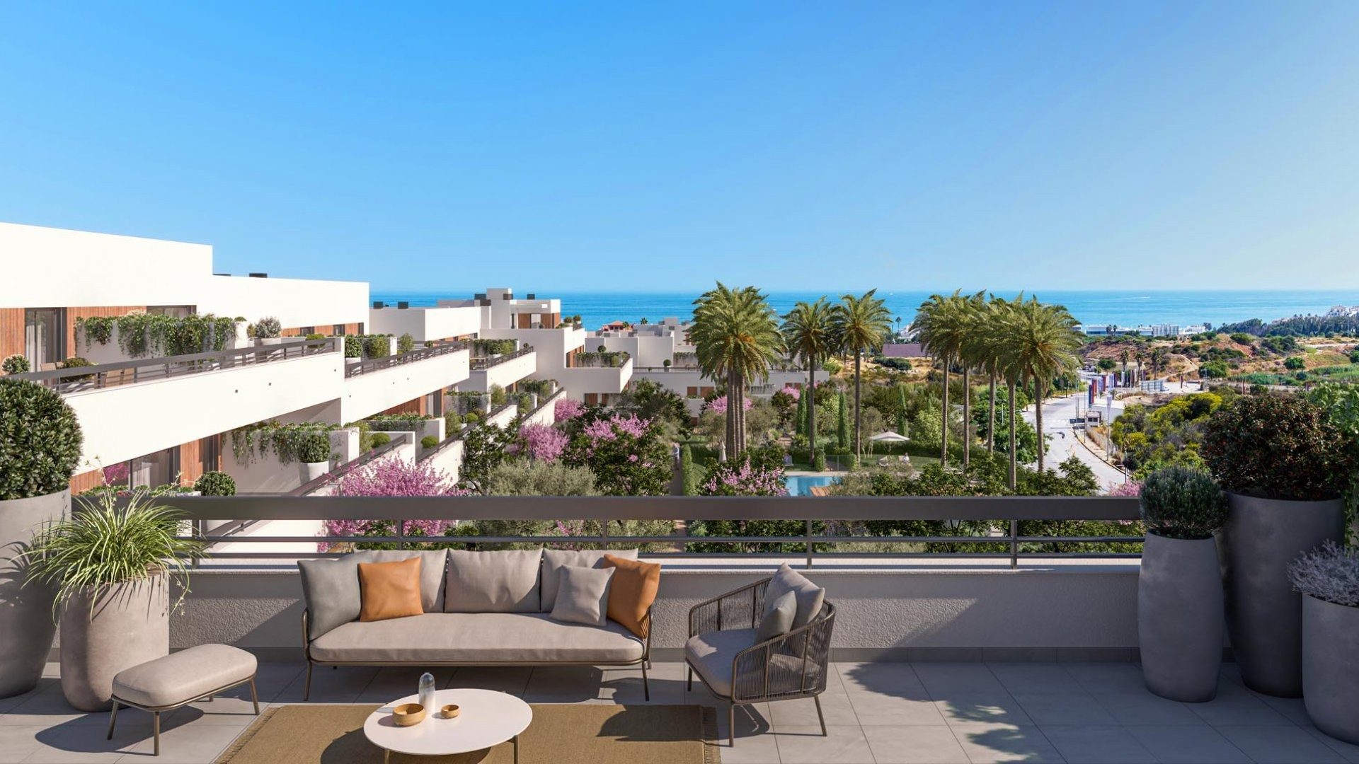 Apartamenty Sunset Bay w Esteponie — Estepona